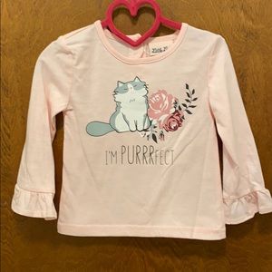 Little lass shirt size 24 month, never worn